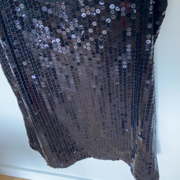 NWOT Black sequin tank - Picture 3 of 4